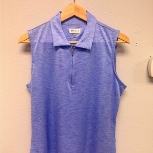 Greg Norman Collection Light Blue Muscle Tee